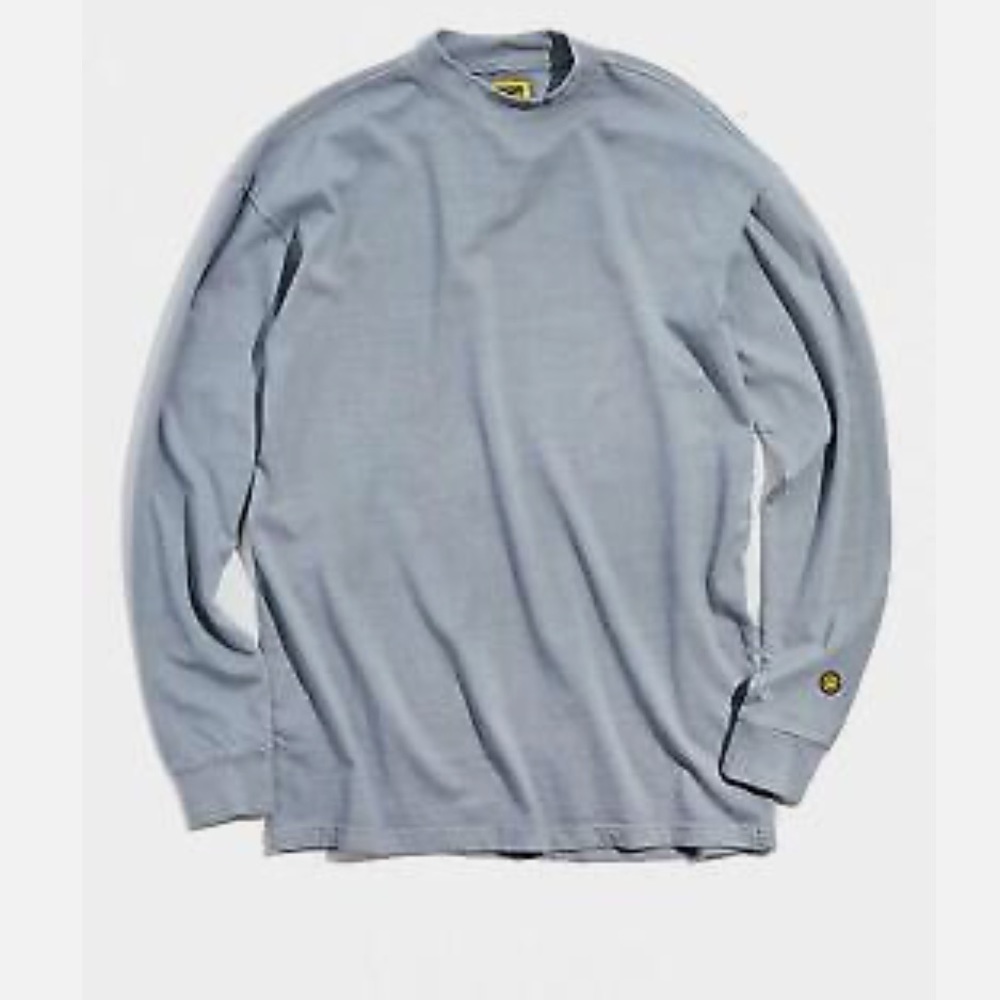 NWT Chinatown Market Mock Turtleneck Shirt in Gray